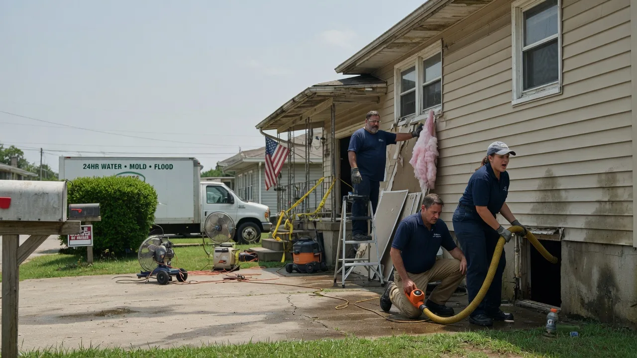 Water Damage Repair in Shipman, IL near me